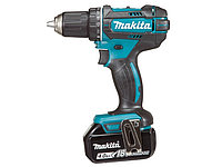 Аккум. дрель-шуруповерт MAKITA DDF 482 RME в чем. (18.0 В, 2 акк., 4.0 А/ч Li-Ion, 2 скор., 62 Нм, шурупы до