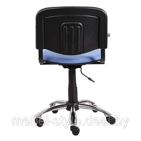 Кресло ИСО хром без подлокотников для комфортной работы дома и в офисе , (ISO GTP в ткани калгари) - фото 2 - id-p84189697
