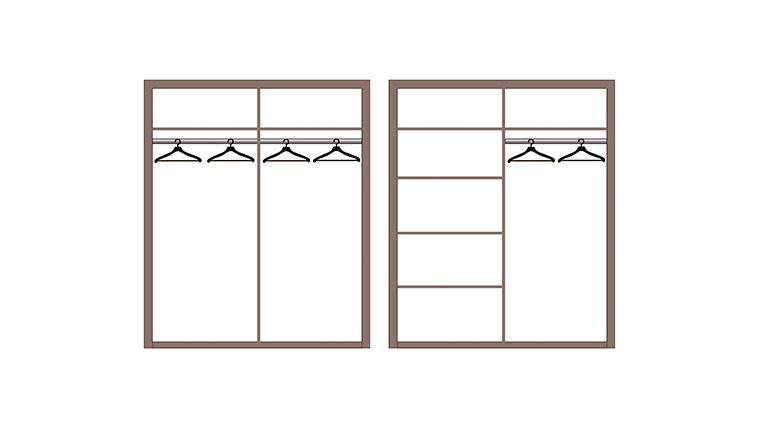 Шкаф для одежды 33.01 Лючия (4-х дверный) (2 варианта цвета) фабрика Олмеко - фото 4 - id-p115906151