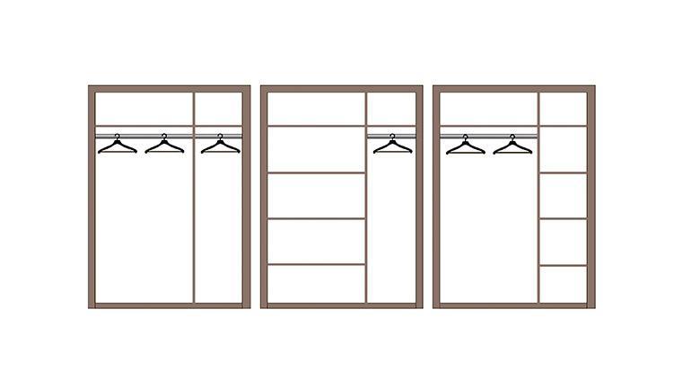 Шкаф для одежды 33.02 Лючия (3-х дверный) (2 варианта цвета) фабрика Олмеко - фото 4 - id-p115906158