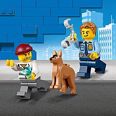 Конструктор ЛЕГО Город Полицейский отряд с собакой 60241 LEGO City, фото 2