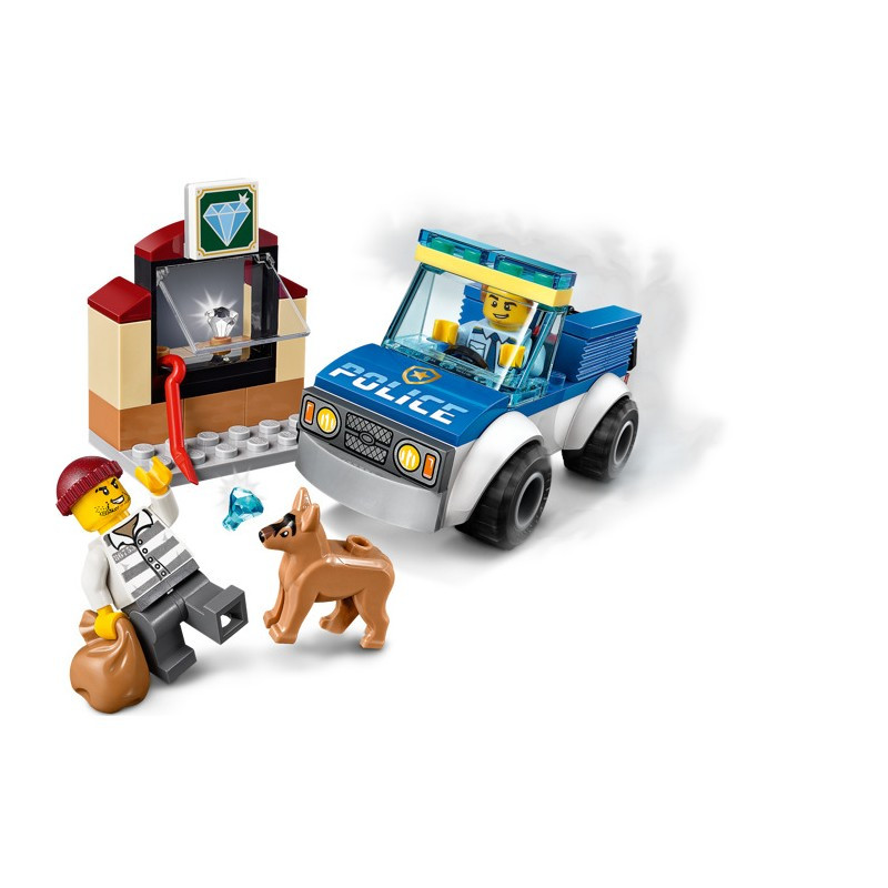 Конструктор ЛЕГО Город Полицейский отряд с собакой 60241 LEGO City - фото 4 - id-p115907141