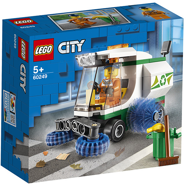 Конструктор ЛЕГО Город Great Vehicles Машина для очистки улиц 60249 LEGO City - фото 3 - id-p115907142