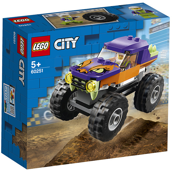 Конструктор ЛЕГО Город Great Vehicles Монстр-трак 60251 LEGO City - фото 3 - id-p115907143