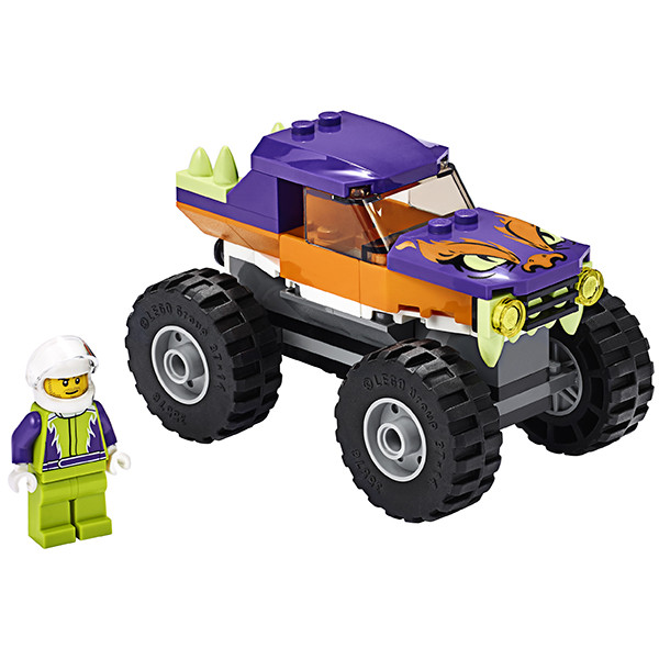 Конструктор ЛЕГО Город Great Vehicles Монстр-трак 60251 LEGO City - фото 4 - id-p115907143