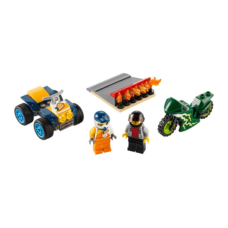 Конструктор ЛЕГО Город Turbo Wheels Команда каскадёров 60255 LEGO City - фото 3 - id-p115907144