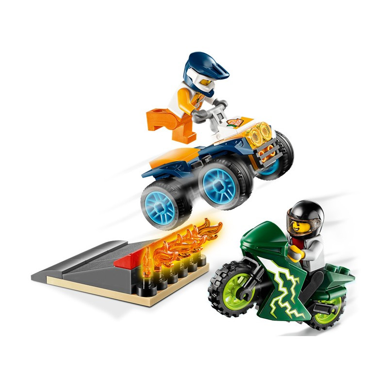 Конструктор ЛЕГО Город Turbo Wheels Команда каскадёров 60255 LEGO City - фото 4 - id-p115907144