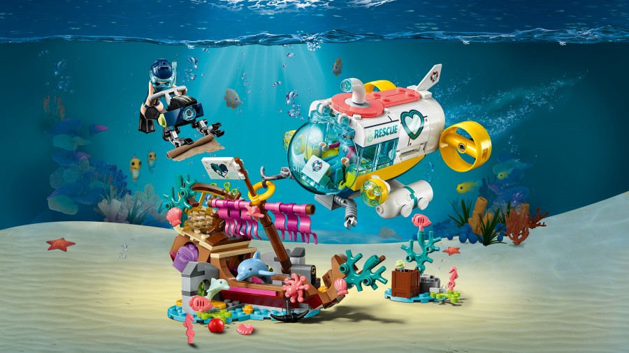 LEGO Friends 41378 Конструктор ЛЕГО Подружки Спасение дельфинов - фото 5 - id-p115907147