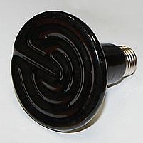 Лампа инфракрасная керамическая 150 Вт черная, фото 2
