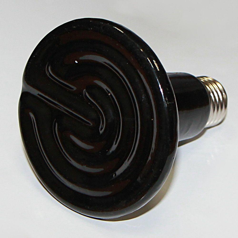 Лампа инфракрасная керамическая 150 Вт черная - фото 2 - id-p115909146