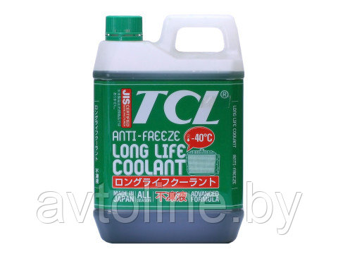 Антифриз готовый TCL Long Life Coolant зеленый -40°C 2л - фото 2 - id-p95484010