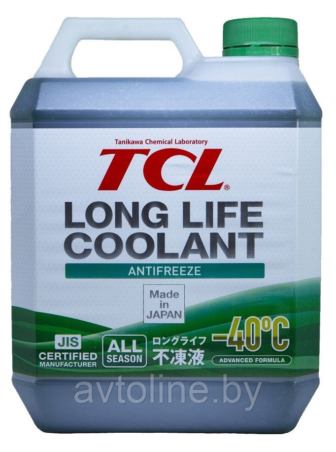 Антифриз готовый TCL Long Life Coolant зеленый -40°C 4л
