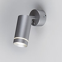 Настенный светодиодный светильник с поворотным плафоном Glory SW LED серебро (MRL LED 1005) , фото 1
