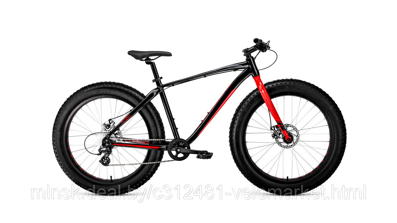 Велосипед Fatbike(Фэтбайк) Forward Bizon 26 (2020) - фото 2 - id-p95116354