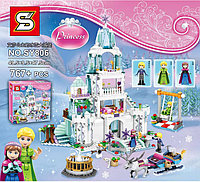 Конструктор SY Princess Frozen 2 Ледяной замок Эльзы 767 дет., арт. SY806