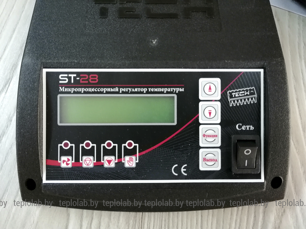 Tech ST-28 Sigma контроллер для твердотопливного котла - фото 6 - id-p112844401