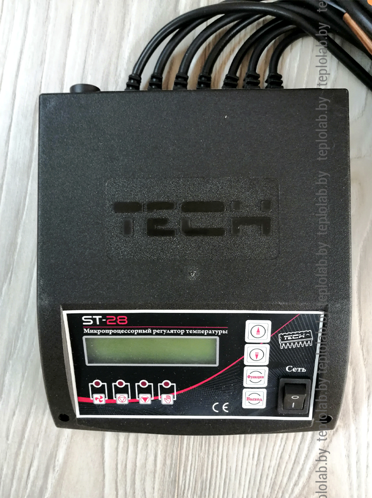 Tech ST-28 Sigma контроллер для твердотопливного котла - фото 3 - id-p112844401