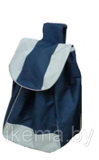 Хозяйственная сумка к сумке-тележке на колесах 1410 ( 54*32*19 cм.) цвет 1 синий