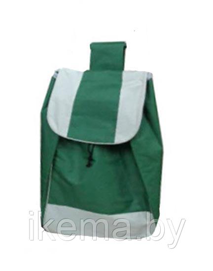 Хозяйственная сумка к сумке-тележке на колесах 1410 ( 54*32*19 cм.) цвет№2 Зеленый - фото 1 - id-p115970306