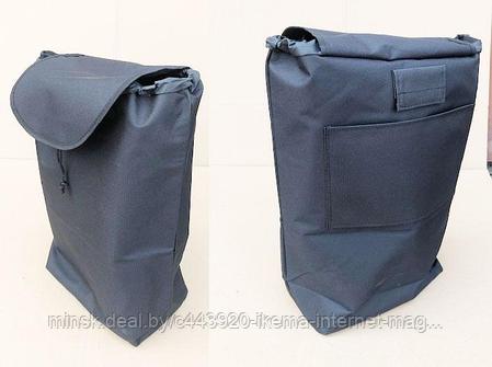 Хозяйственная сумка для тележки 1610 черная, (44*30*17 cм.) Цв.№1, фото 2
