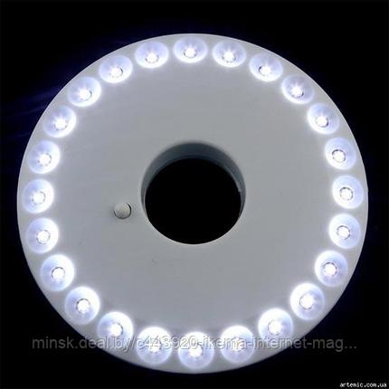 Фонарь светодиодный туристический, кемпинговый, подвесной на 24LED (14 х1,5 см.) (SY-132), фото 2