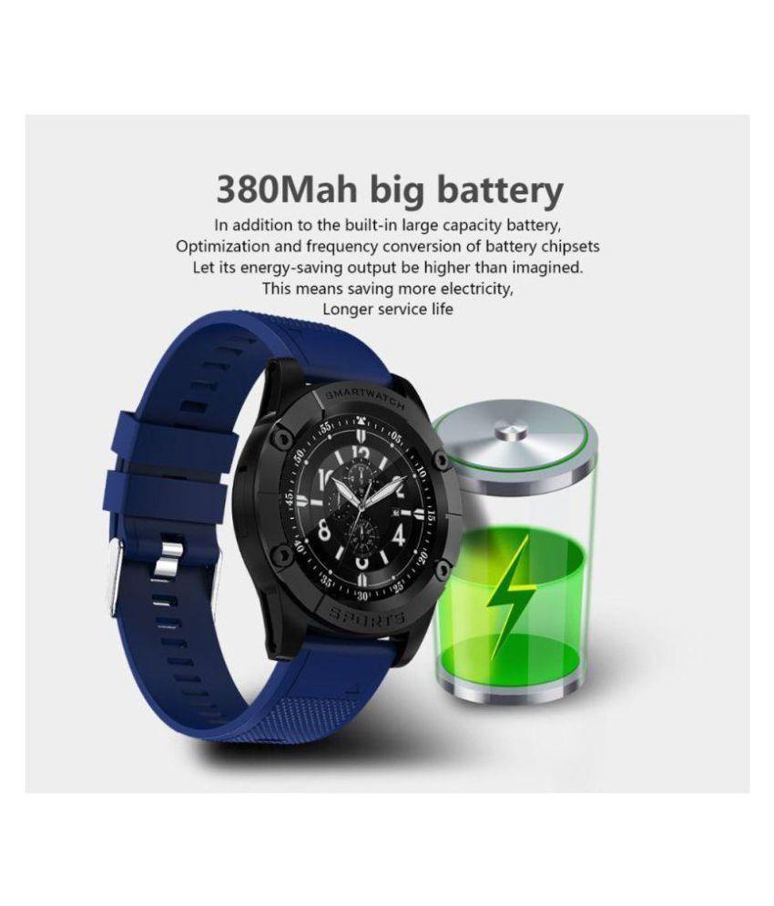 Умные часы Smart Watch blue SW98 + сим - фото 3 - id-p116014323