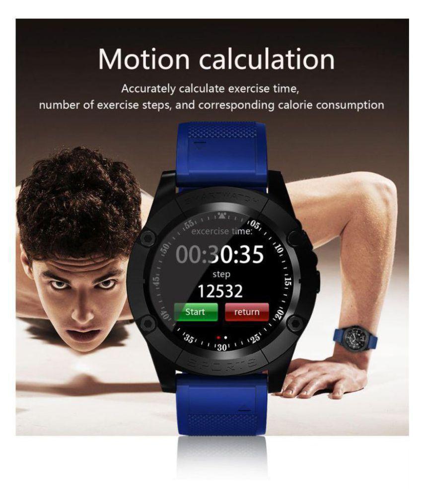 Умные часы Smart Watch blue SW98 + сим - фото 4 - id-p116014323