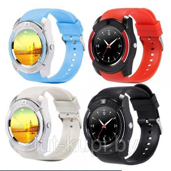 Умные часы Smart Watch V8 + sim - фото 1 - id-p116014689