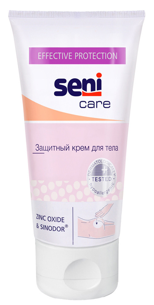 Защитный крем для тела Seni Care с окисью цинка, 200 мл