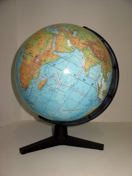 Глобус Земли физический М 1:50 млн. - фото 1 - id-p115780031