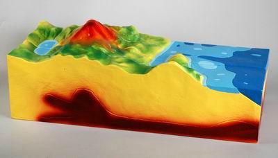 Модель "Строение вулкана" (малая) - фото 1 - id-p115780058