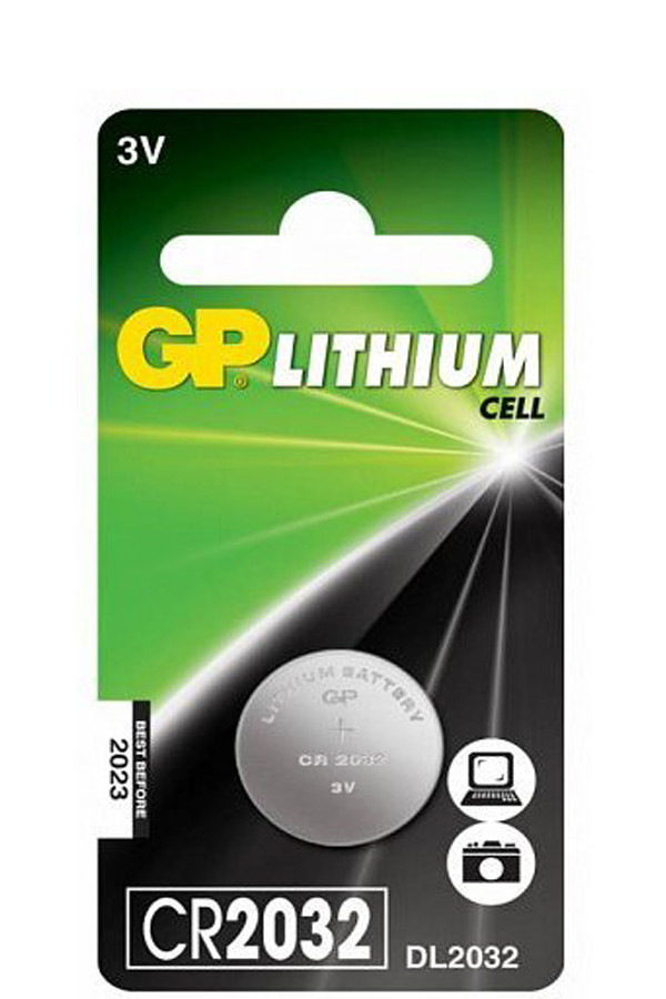 Батарейка GP Lithium CR2032, 1 шт.