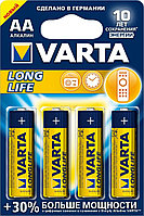 Батарейка VARTA longlife LR06 AA B4, 1 шт.