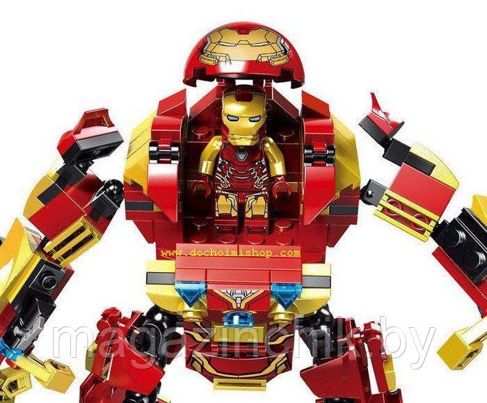 Конструктор Бой с Железным Человеком 2 в 1, PRCK 64051, аналог Лего Мстители - фото 3 - id-p116090104