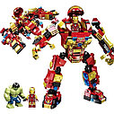 Конструктор Бой с Железным Человеком 2 в 1, PRCK 64051, аналог Лего Мстители, фото 5