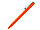 Ручка шариковая, пластик, софт тач, оранжевый/белый, Click, фото 3