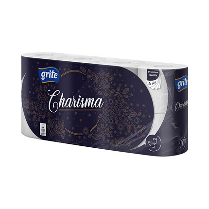 Туалетная бумага Grite Charisma 8 рул, фото 2