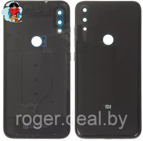 Задняя крышка для Xiaomi Mi Play цвет: черный - фото 1 - id-p116112429