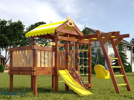 Детский спортивная площадка для дачи Савушка Baby 2 Play - фото 1 - id-p116113375