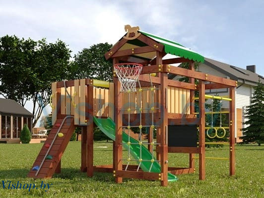 Детский спортивная площадка для дачи для детей Савушка Baby 8 Play