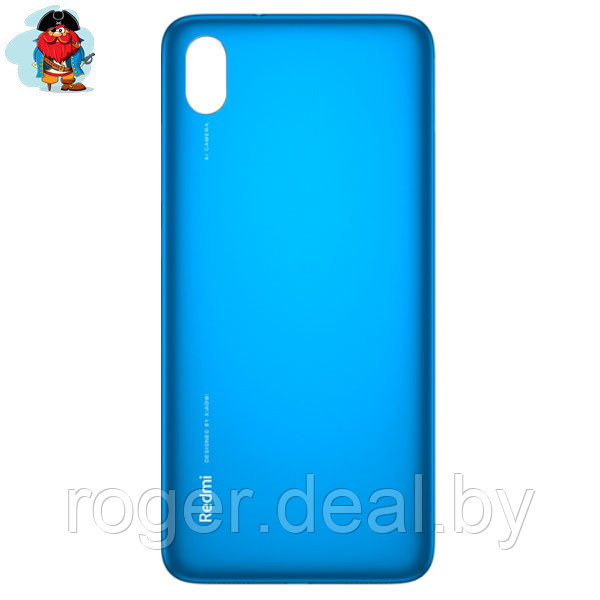 Задняя крышка (корпус) для Xiaomi Redmi 7A, цвет: синий изумруд - фото 1 - id-p116112433