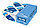 Ластик Milan "Nata Blue 7024", прямоугольный, пластик,карт.держатель,синий, 50*23*10мм, арт.CPM7024B(работаем, фото 2