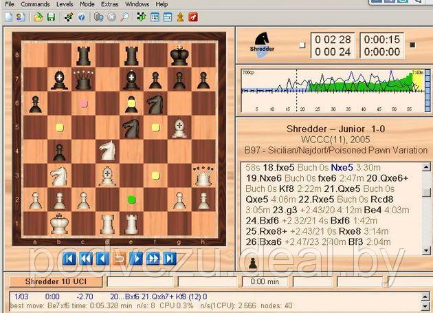 Клуб любителей шахмат: Shredder 10 Лицензия! (PC) - фото 3 - id-p10308372