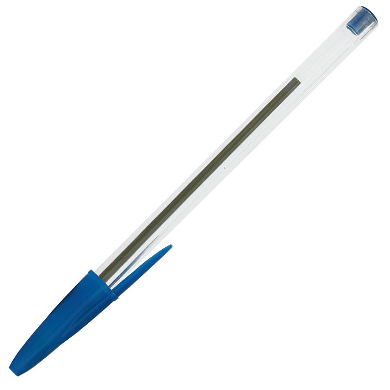 Ручка шариковая синяя, 0.8 мм, арт. SBP060(работаем с юр лицами и ИП) - фото 2 - id-p113245653