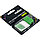 Блок-закладка с липким слоем, разм. 25х45мм,  пластик, зеленая, 50л, диспенс., с ев/п, арт. I464803(работаем с, фото 2