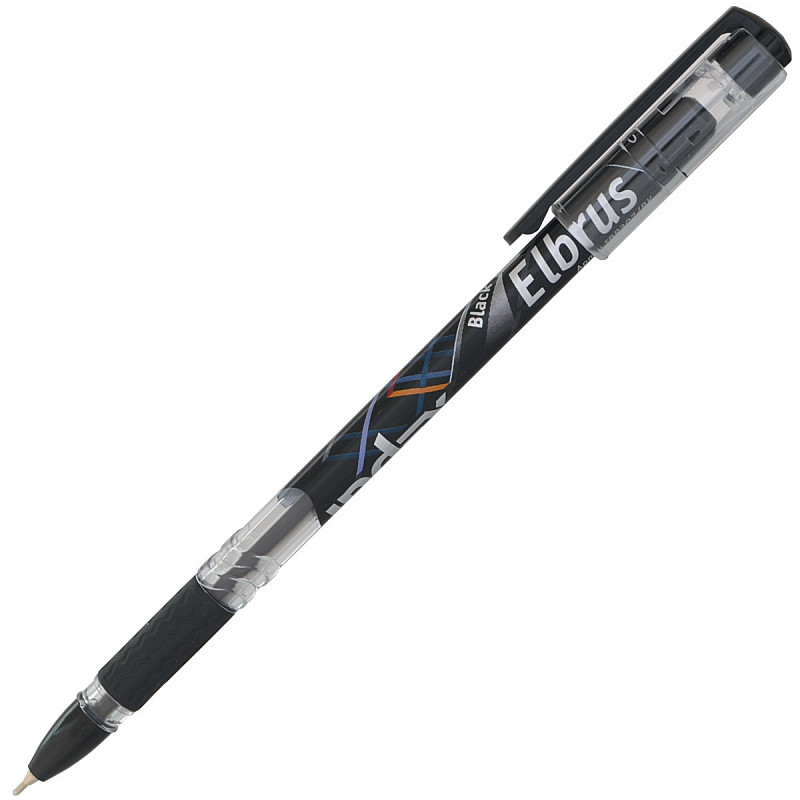 Ручка шариковая Elbrus, пластиковый прозрачный корпус, 0,5мм, черная, арт. IBP307/BK(работаем с юр лицами и - фото 2 - id-p113248067