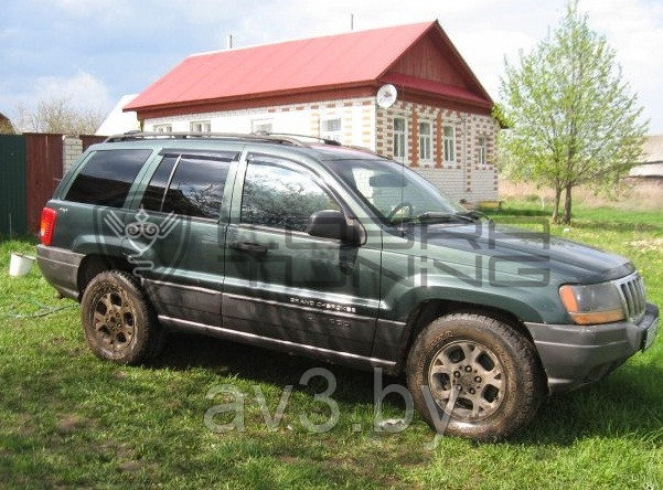 Ветровики Jeep Grand Cherokee 2 1999-2004 (Cobra Tuning)