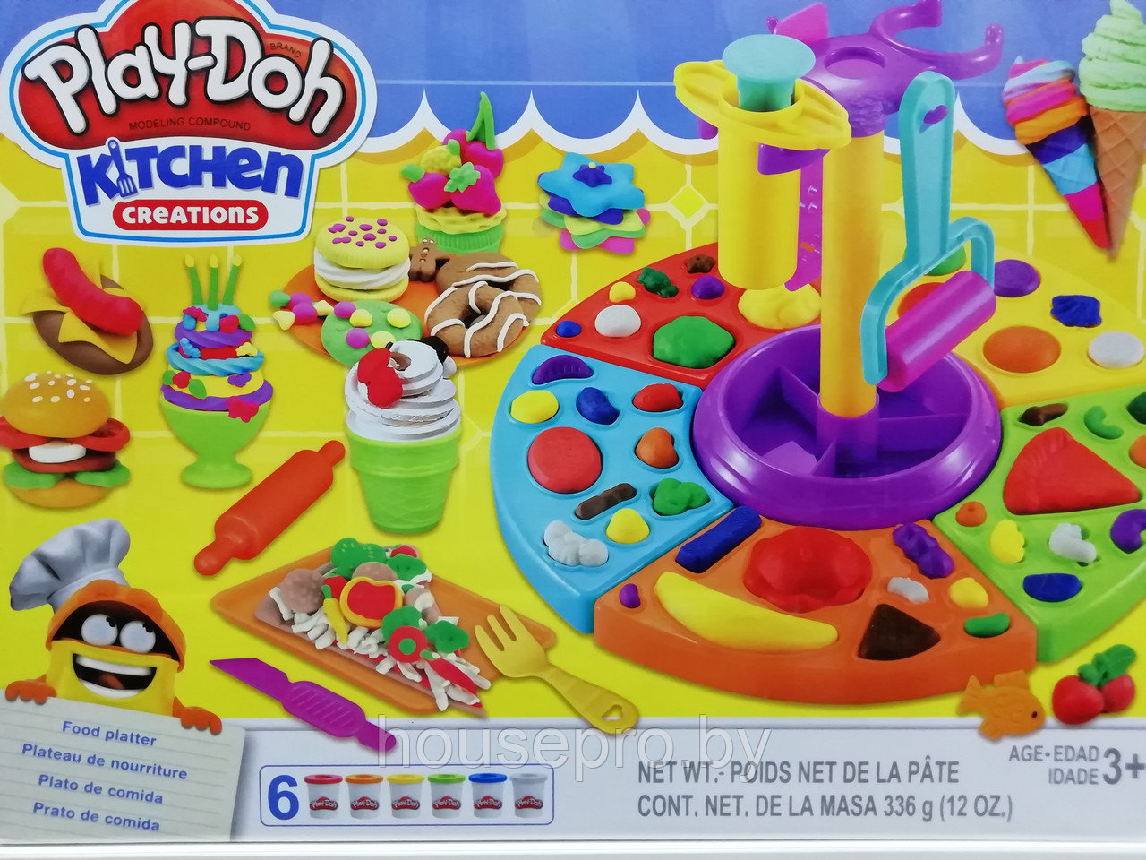 Масса для лепки пластилин Play- Doh  "Кухня Кондитера"