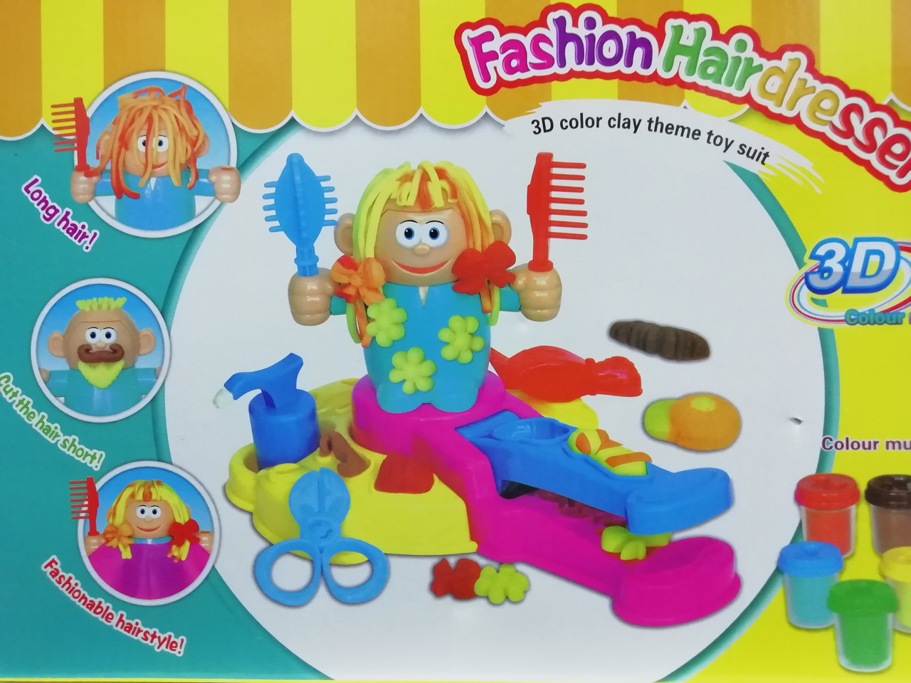 Play-Doh Набор "Парикмахер. Сумасшедшие прически "