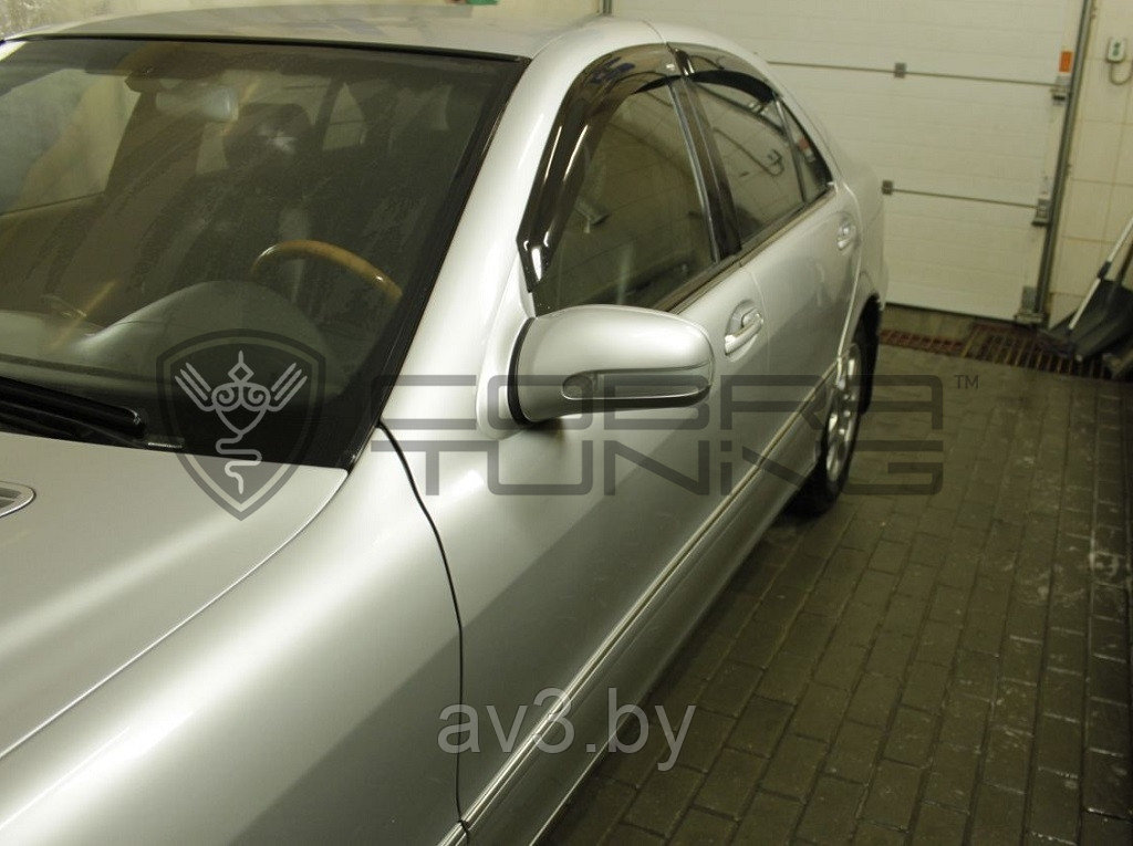 Ветровики Mercedes S-klasse (W220) 1998-2005/ Мерседесс S-класс (Cobra Tuning) - фото 2 - id-p60447790